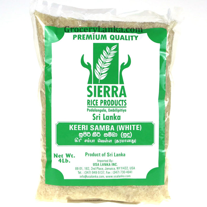 Sierra Keeri Samba (White) 4LB (Small Pack)