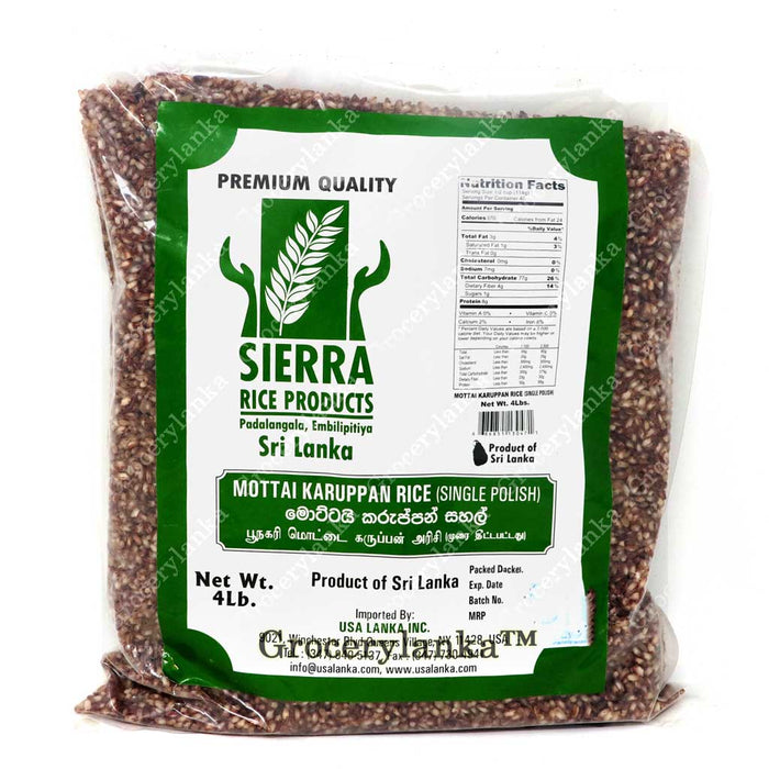 Sierra Mottai Karuppan Rice 4LB