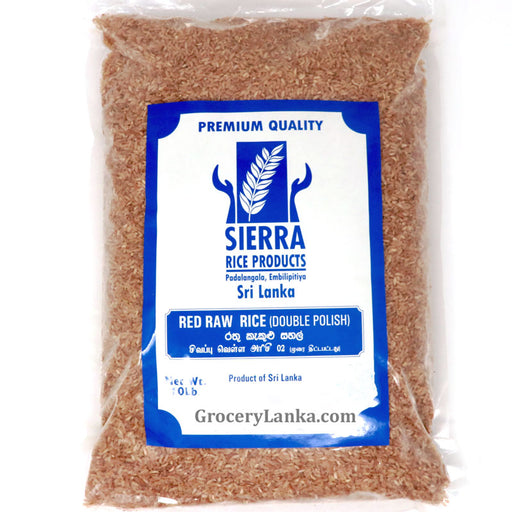 Sierra Red Raw Rice (Double Polish) 10LB