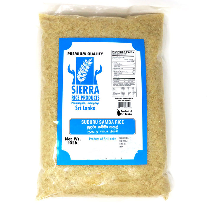 Sierra Suduru Samba Rice 10lb