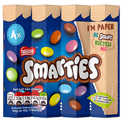 Nestle Smarties 38g x 4 Packs | Product of UK