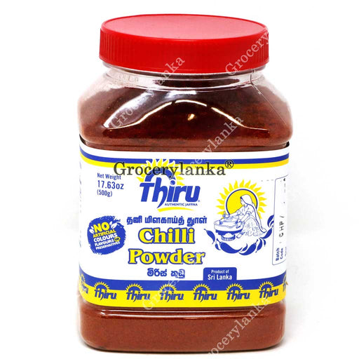 Thiru Red Chili Powder 500g - Bottle