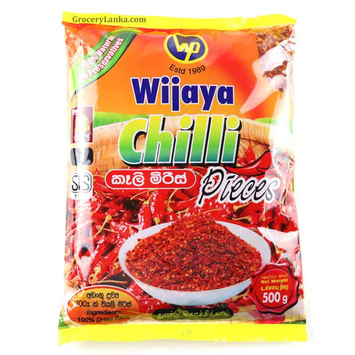 Wijaya Chilli Pieces 500g 