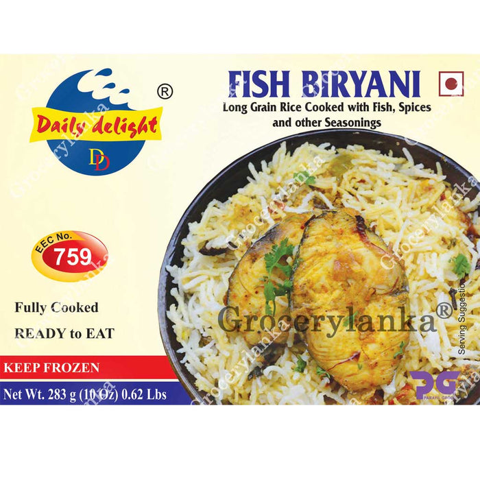 Daily Delight Fish  Biriyani 10oz