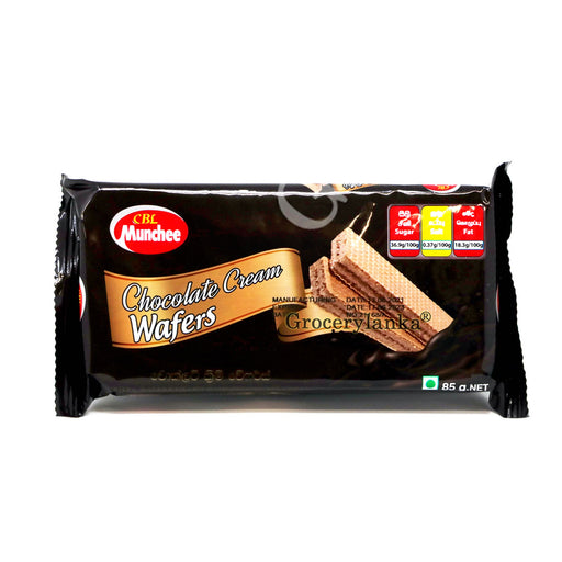 munchee chocolate cream wafers 