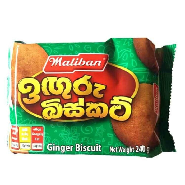 Maliban Ginger Biscuit 240g