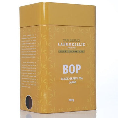Damro Labookellie BOP Tin 200g (Black Grainy Tea Large)