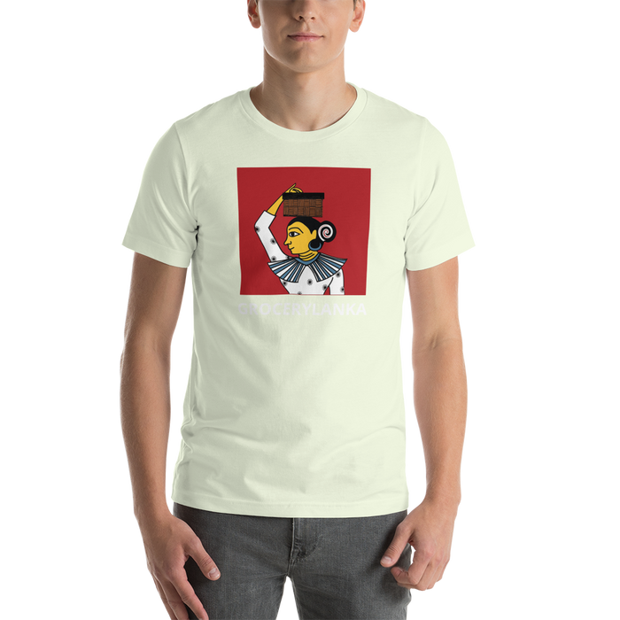 Grocerylanka Logo - Short-sleeve unisex t-shirt