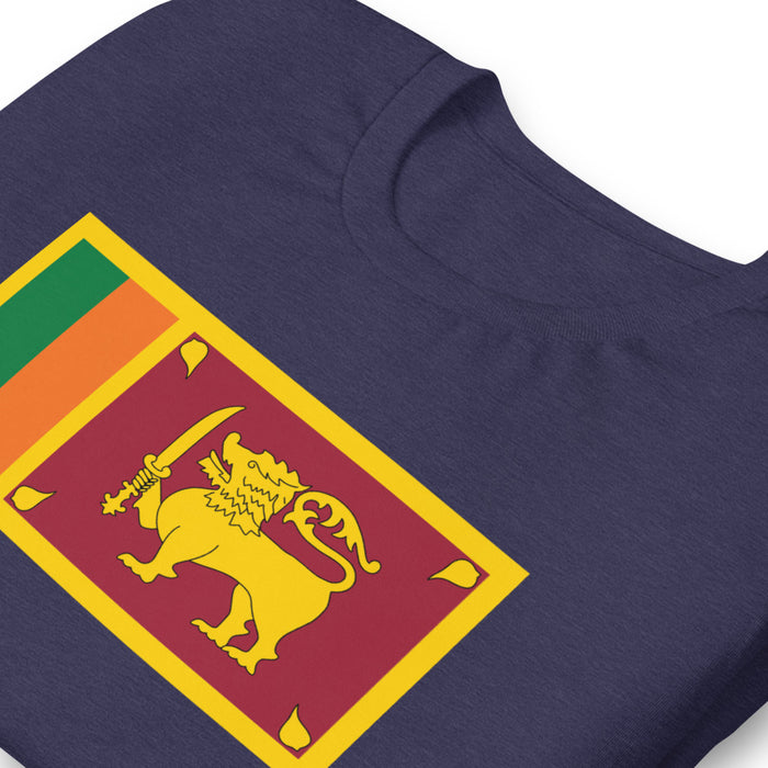 Sri Lankan Flag Short-sleeve unisex t-shirt